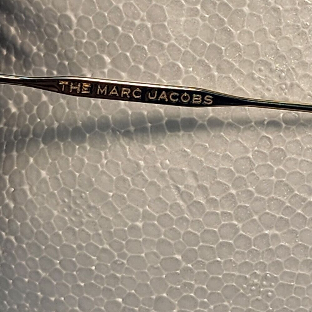 THE Marc Jacobs Womens Sunglasses Aviator 566/F/S RHL Gold Black 60/16/145 - Picture 7 of 10